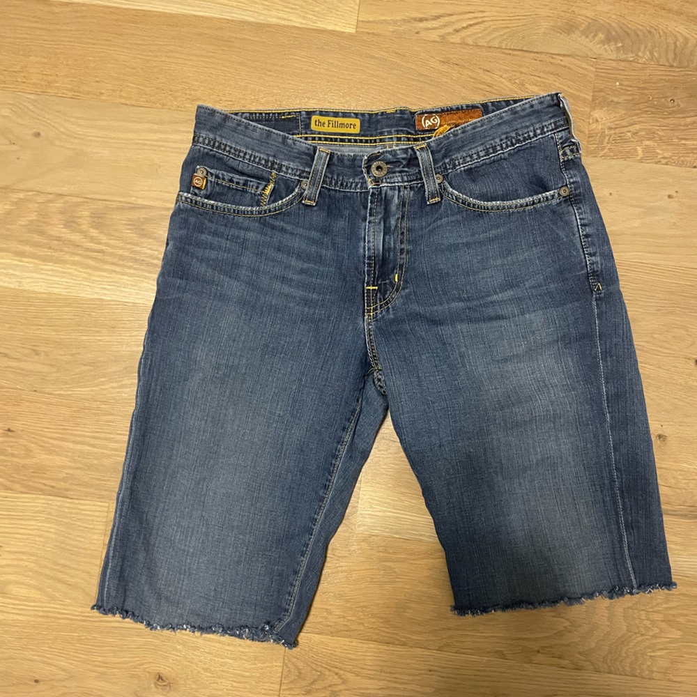 AG the Fillmore long denim shorts 29x32